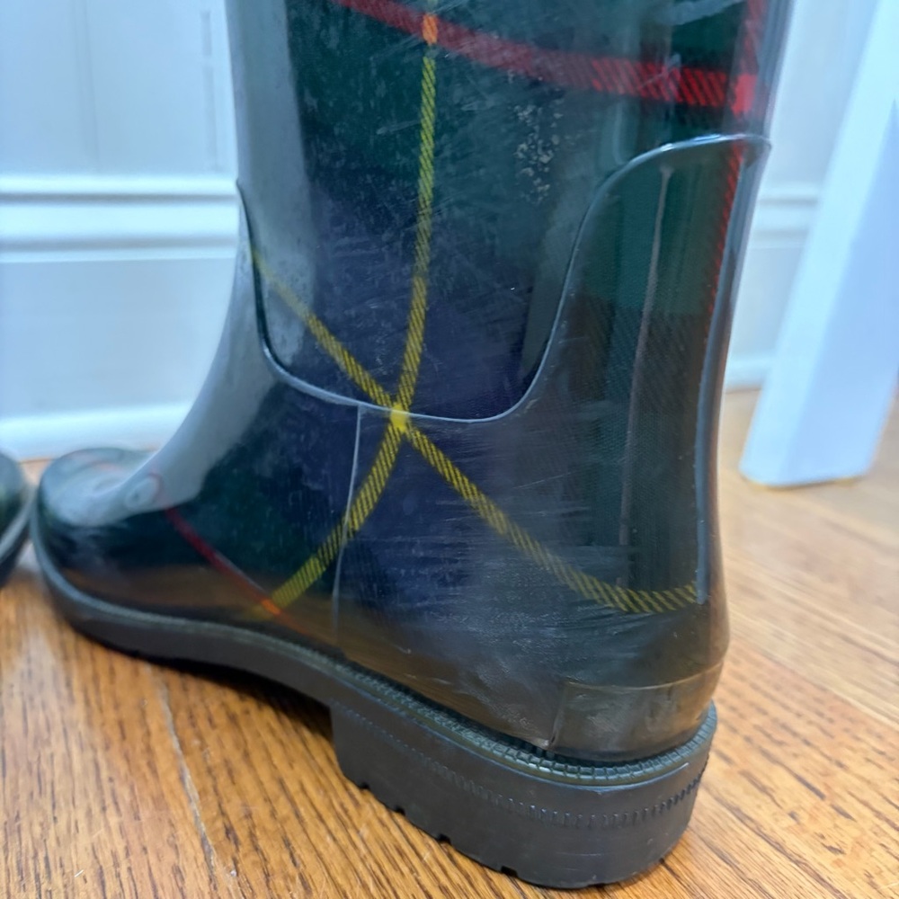 LRL Rossalyn II Women's Plaid Rain Boots - Picture 7 of 10